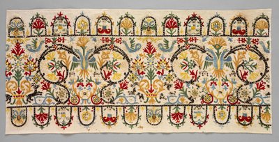 Eteğin Bordür Şeritleri, 1600