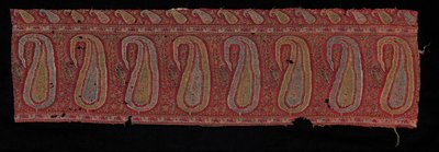 Bir Şal Bordür, 1800