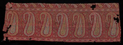Bir Şal Bordür, 1800