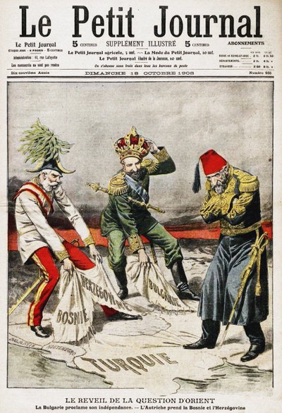 Bosna Krizi. Fransız dergisi Le Petit Journal