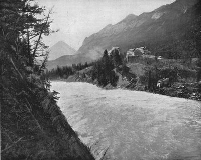 Bow River Rapids, Banff, Kuzey Batı Toprakları, Kanada, c1900. by Unbekannt