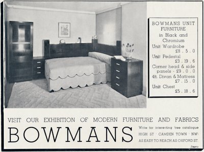 Bowmans - Modern Mobilya ve Kumaş Sergimizi Ziyaret Edin, 1935 by Unbekannt