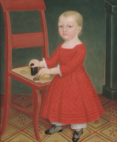Sarı Saçlı Çocuk, ca. 1840-50. by Unbekannt