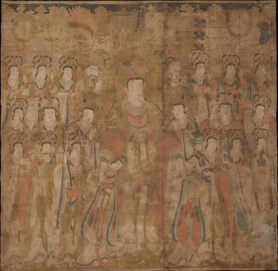 Görevliler ve Müzisyenler ile Brahma, 16. yüzyılın sonlarında. by Unbekannt