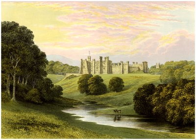 Brancepeth Kalesi, Lord Boyne, c1880 by Unbekannt