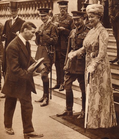 Medeniyetlerde cesaret: Kral ve Kraliçe ile güler, 1920
