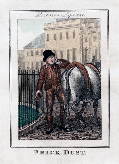 Tuğla Tozu, Portman Meydanı, Londra, 1805 by Unbekannt