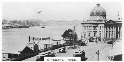 Brisbane Nehri, Queensland, Avustralya, 1928 by Unbekannt
