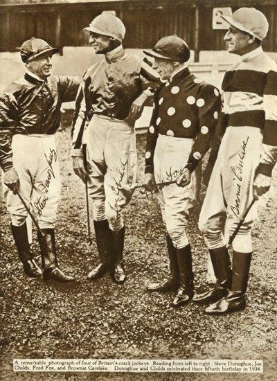 İngiliz jokeyler, 1934, 1935. by Unbekannt