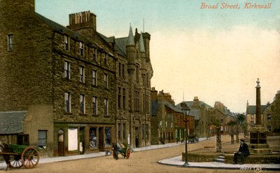 Broad Street, Kirkwall, Orkney, İskoçya, 20. yüzyıl by Unbekannt