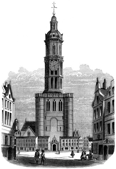 Brüksel belediye binası, 17. yüzyıl 1849 by Unbekannt