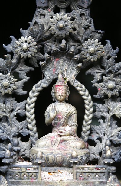 Altın tapınakta Buda, Patan, Nepal by Unbekannt