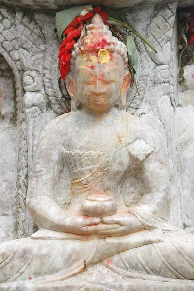 Meditasyon Budası, Kirtipur, Nepal by Unbekannt