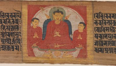 Dharmacakra Mudra'da Ellerini Kaldırmış Buda..., yakl. 1090. by Unbekannt