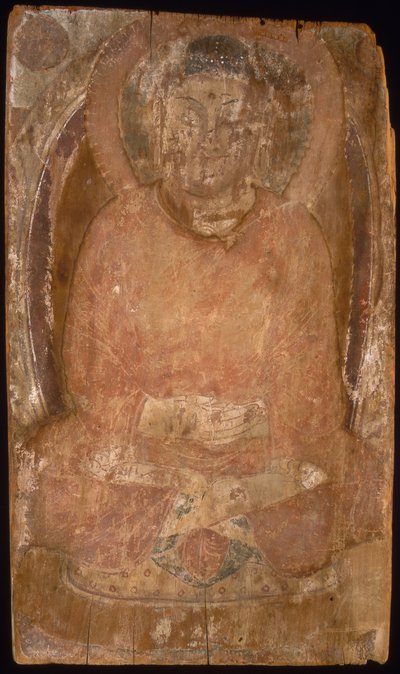 Halo ve Alevli Vücut Mandorla ile Buda, 6-7 yüzyıl. by Unbekannt