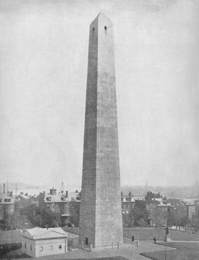 Bunker Hill Anıtı, Charlestown, Massachusetts, c1897. by Unbekannt