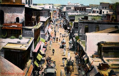 Burra Bazar, Kalküta, Hindistan, 20. yüzyılın başları by Unbekannt