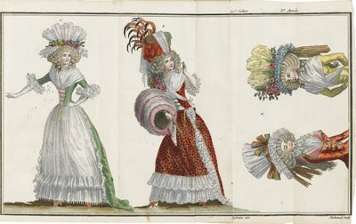 Kabine des Modları veya Yeni Modalar, 1786-1788 by Unbekannt