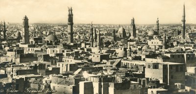 Kahire - Genel Görünüm, c1918-c1939. by Unbekannt