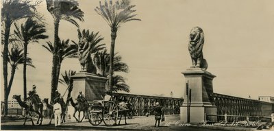 Kahire - Kasr-El-Nil Köprüsü, c1930-c1939. by Unbekannt