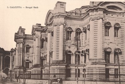 Kalküta - Bengal Bankası, c1900 by Unbekannt