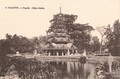 Kalküta - Pagoda - Cennet Bahçesi, c1900 by Unbekannt