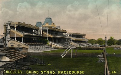 Kalküta. Grand Stand Hipodromu, c1930