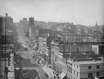 California Caddesi, San Francisco, c1897. by Unbekannt