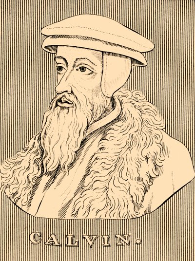 Calvin, 1509-1564, 1830. by Unbekannt