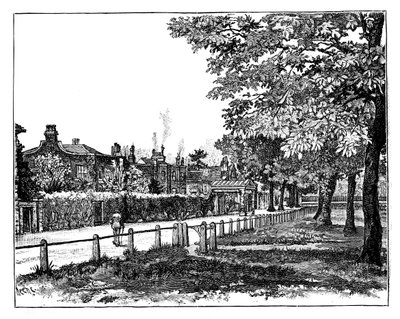Cambridge Cottage, Kew, Londra, 19. yüzyıl by Unbekannt