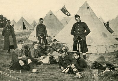 Kanadalı askerler, Birinci Dünya Savaşı, 1914, c1920. by Unbekannt