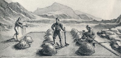 Cancha De Beneficiar veya Altın ve Gümüşün Birleşmesi Modu, c1826, 1911 by Unbekannt