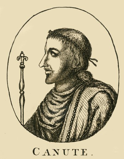Canute, 18. yüzyıl. by Unbekannt