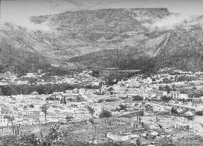 Cape Town ve Masa Dağı, Güney Afrika, c1900 1906 by Unbekannt