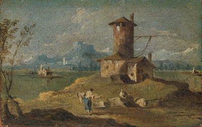 Adalı, Kuleli ve Evli Capriccio, 18. yüzyıl. by Unbekannt