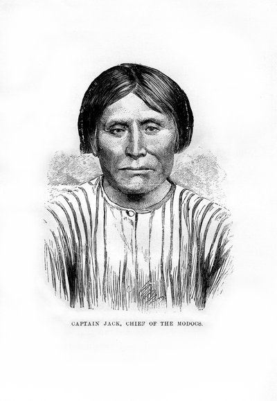 Kaptan Jack, Kızılderili Modoc kabilesinin şefi, 1872 by Unbekannt