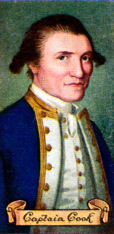Kaptan James Cook, bir dizi sigara kartından alındı, 1935 by Unbekannt