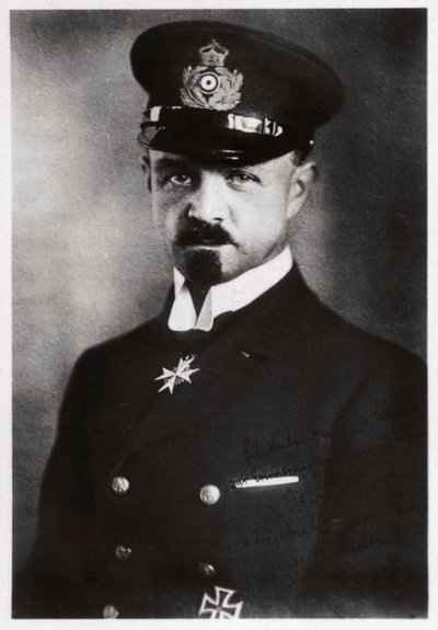 Kaptan Peter Strasser, Alman zeplin filo komutanı, I. Dünya Savaşı, 1916-1918 1933 by Unbekannt