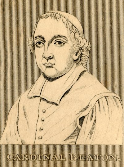 Kardinal Beaton, 1494-1546, 1830. by Unbekannt