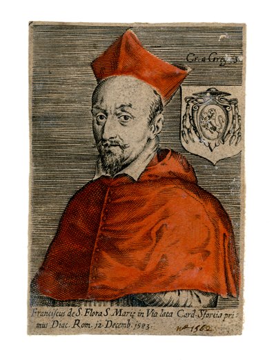 Kardinal Francesco Sforza, İtalyan rahip, 16. yüzyıl by Unbekannt