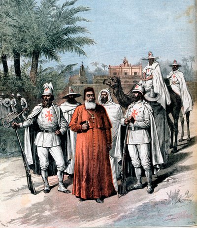 Kardinal Lavigerie, Kölelik Karşıtı Cemiyetin Kurucusu, 1891 by Unbekannt