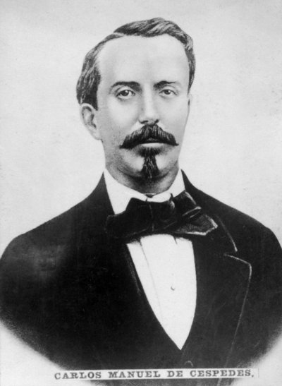 Carlos Manuel de Cespedes 1819-1874, Silahlı Küba Cumhuriyeti Başkanı, c1910 by Unbekannt