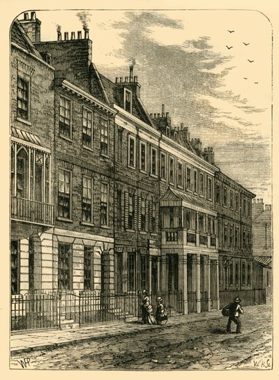 Carlyles Evi, Büyük Cheyne Row, c1876. by Unbekannt