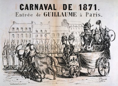 Carnaval de 1871, Prusyalı Wilhelm I Paris