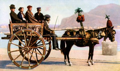Araba, Palermo, Sicilya, c1923 by Unbekannt