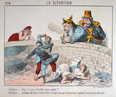 Karikatür, Paris Komünü, 1871. by Unbekannt