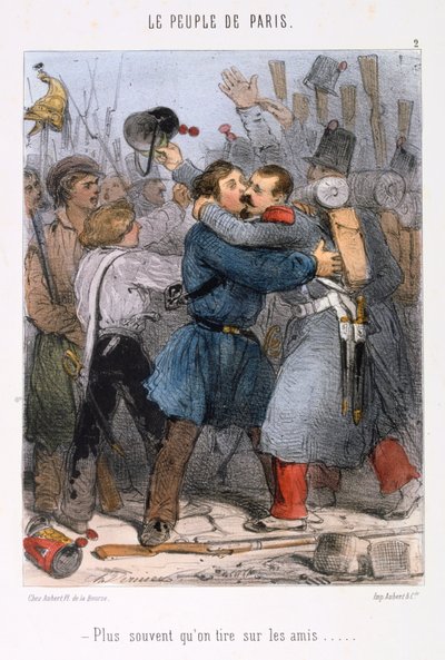 Paris Komünü ile ilgili karikatür, 1870