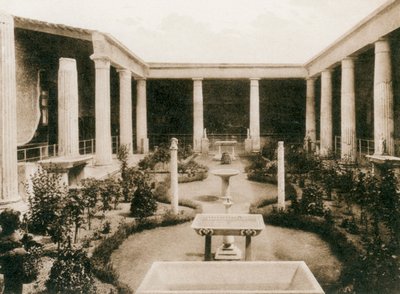 Vettii Evi, Pompeii, İtalya, c1900