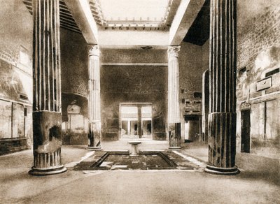 Gümüş Düğün Evi, Pompeii, İtalya, c1900