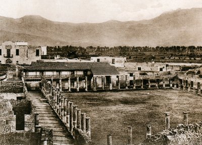 Buzulların kışlası, Pompeii, İtalya, 1900